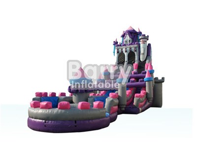Princess Bouncy Castle With Slide BY-WS-010 